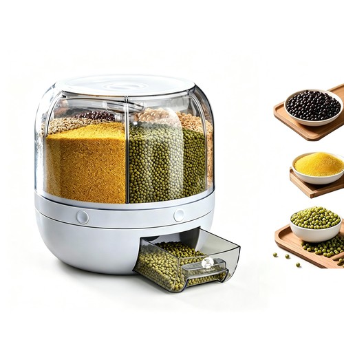 Rotating grain storage - grain, bin