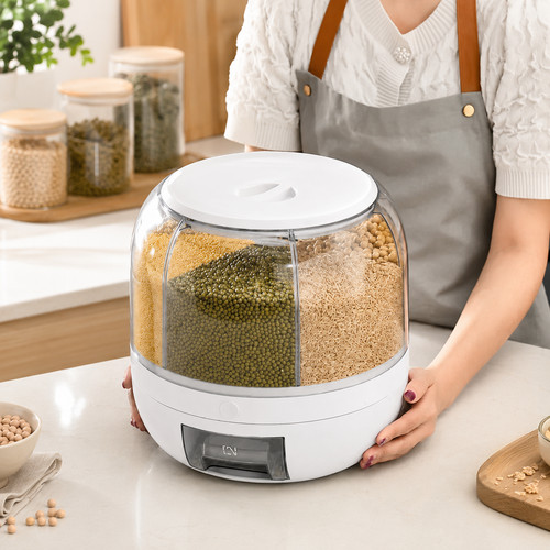 360 rotating rice dispenser - 360, 6